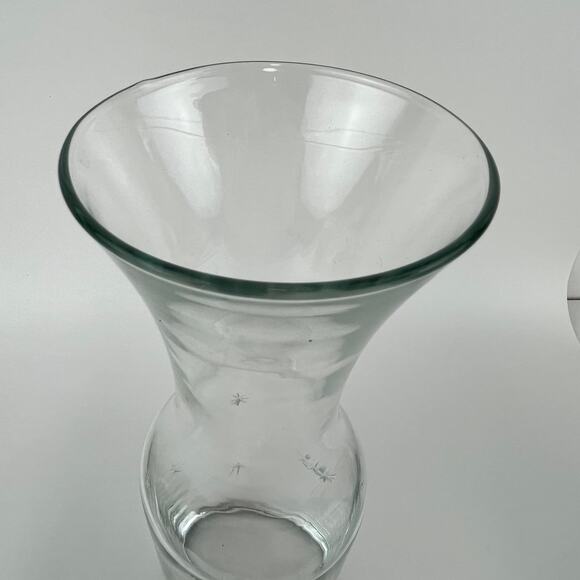 Libbey Water Juice Carafe Decanter Etched Atomic Star - Picture 3 of 6